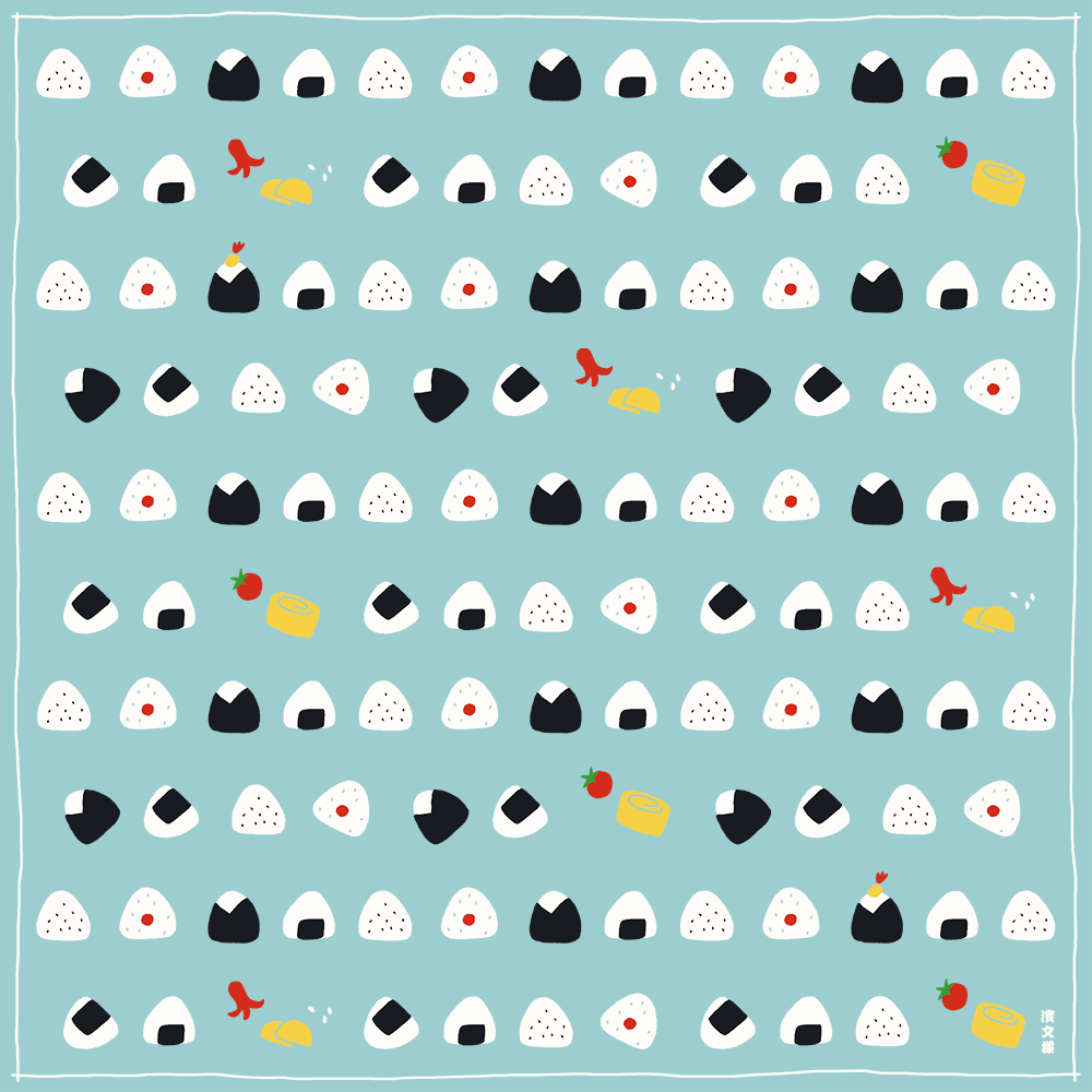 小布　おむすびならべ