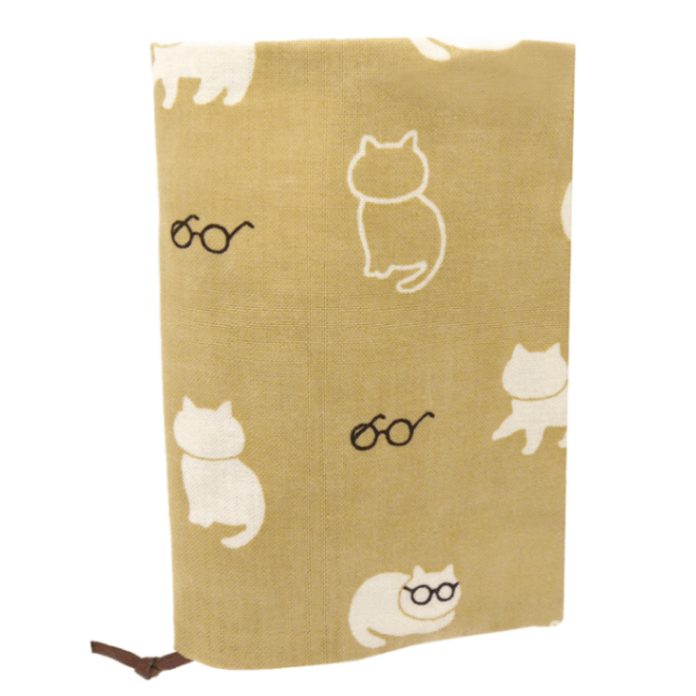 文庫本カバー ねこめがね｜▽アイテム・用途で選ぶ,和雑貨,文庫本