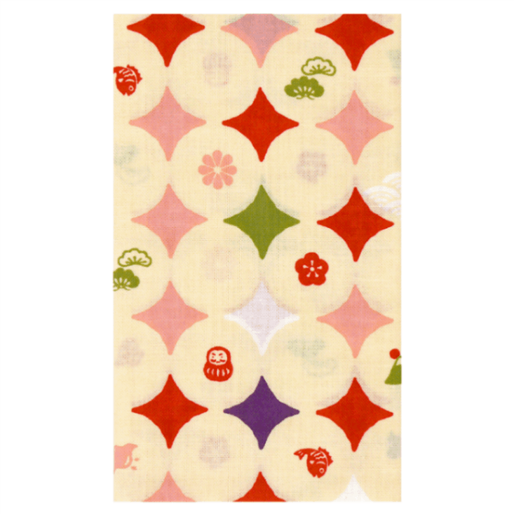 てぬぐい　お祝い文様