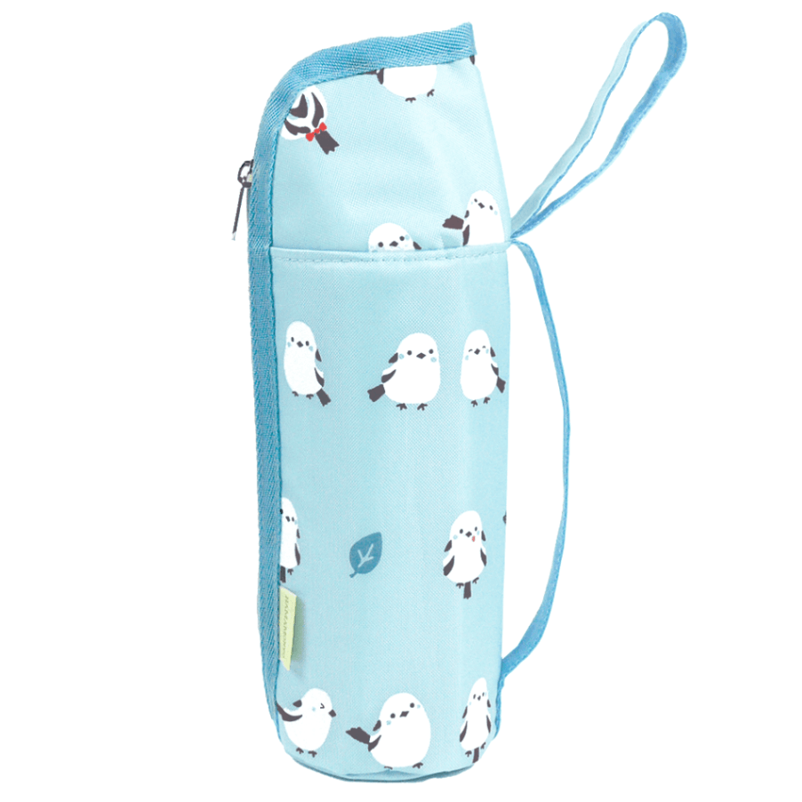 ❌白鳥好き(❁ᴗ͈ˬᴗ͈)新品ペットボトル入れブルー