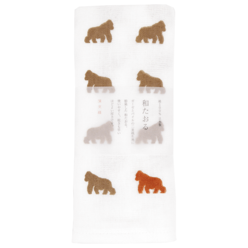 和たおるフェイス　ドヤゴリラ