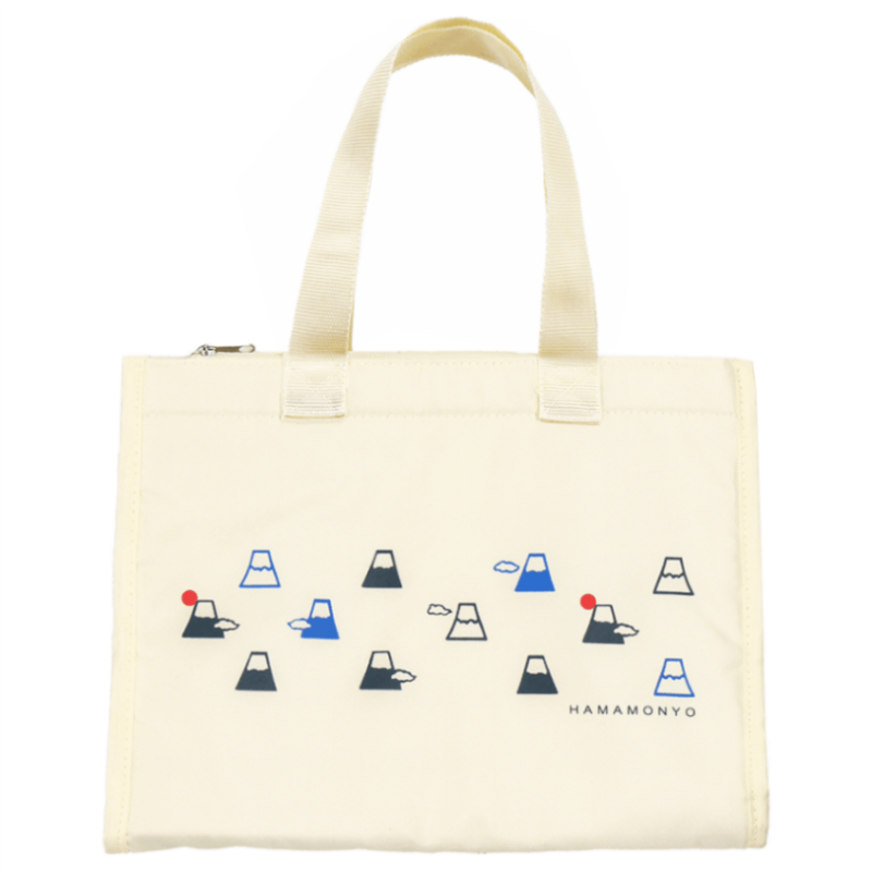 保冷温バッグ　富士山と雲　オフ