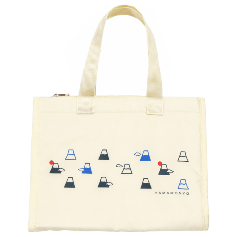 保冷温バッグ　富士山と雲　オフ