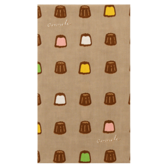 てぬぐい　豆カヌレ