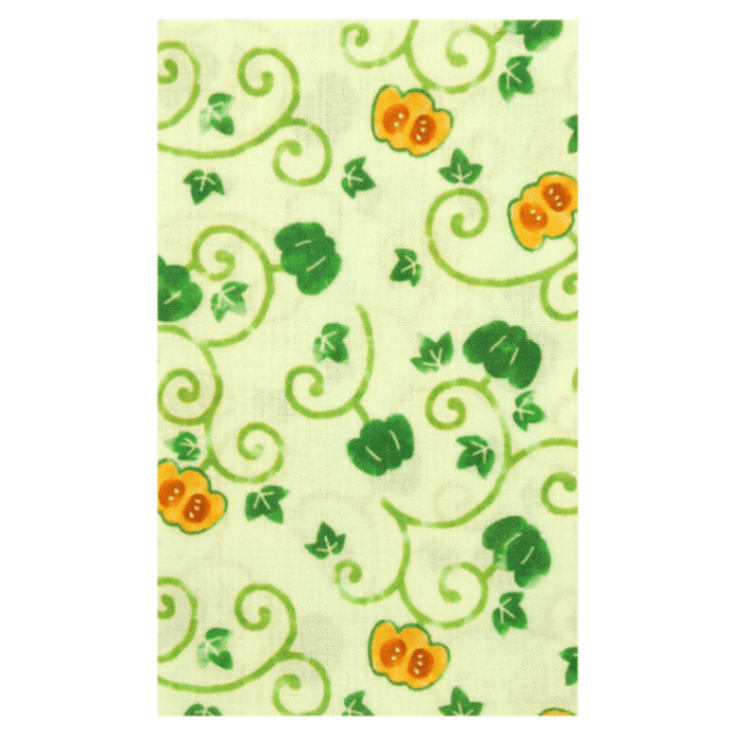 てぬぐい　かぼちゃ唐草