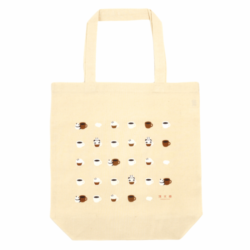 ナチュラルエコトート　パンダカプチーノ