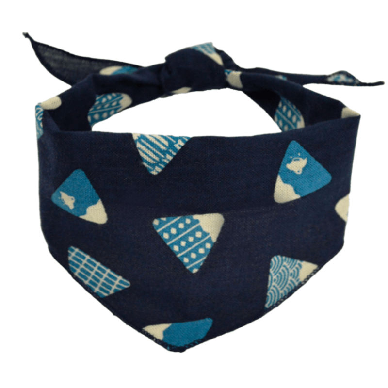 わんにゃんバンダナ　富士山むすび