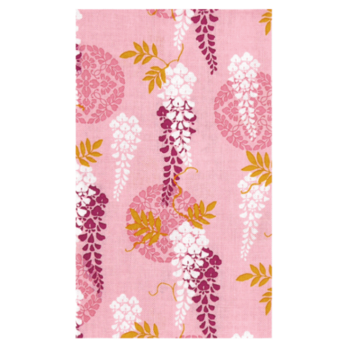 てぬぐい　乙女藤