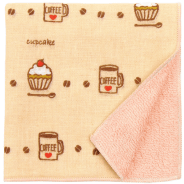 和たおるセミウォッシュ　苺のカップケーキ