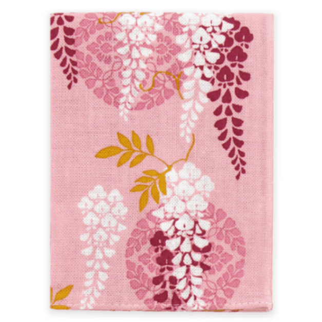 てぬぐいのはんかち　乙女藤