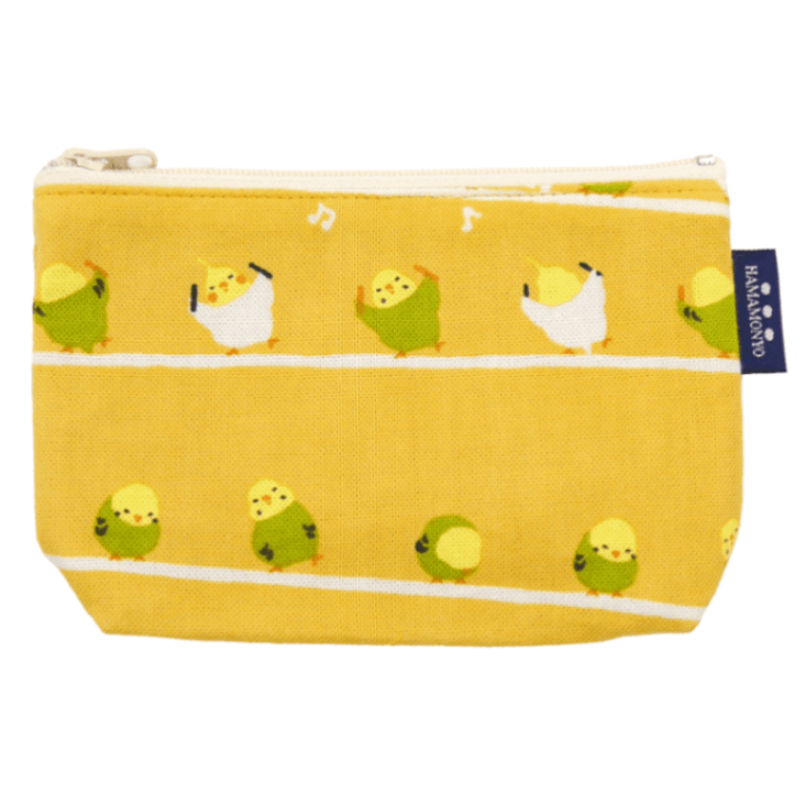 豆ポーチ　インコリズム