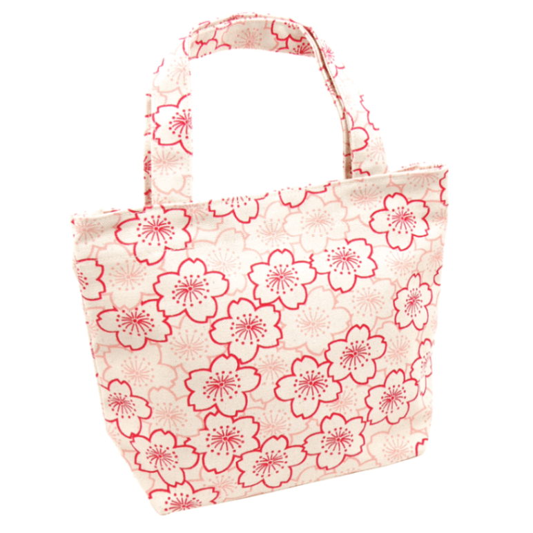 捺染帆布トート小　SAKURA咲く