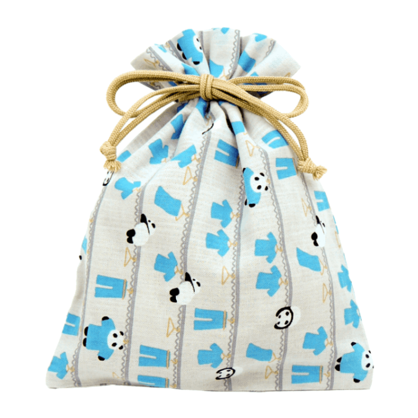 巾着大　お洗濯パンダ