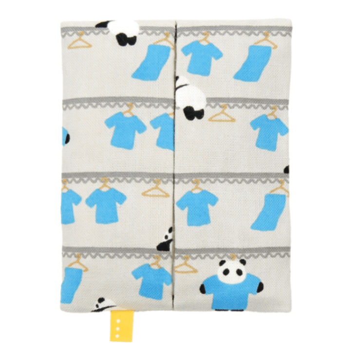 ティッシュケース　お洗濯パンダ