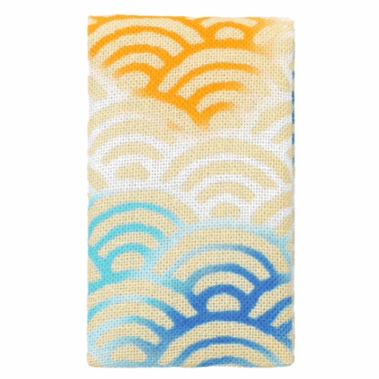 エチケットミラー　霞青海波