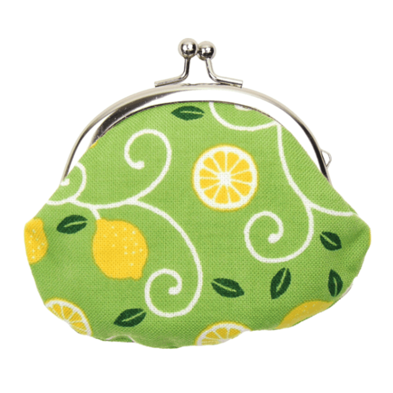 がま口　レモン唐草