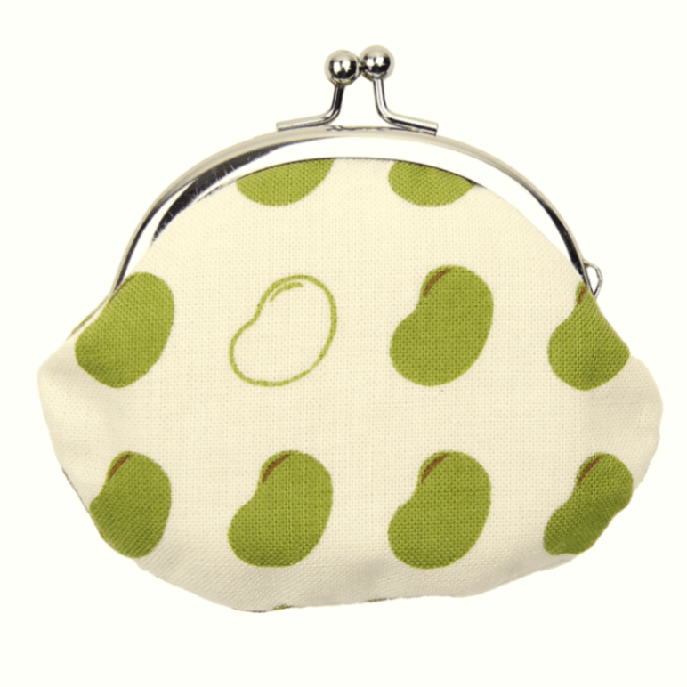 がま口　そら豆