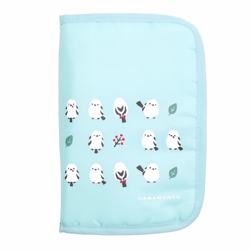 マルチケース　ちゃんこいシマエナガ　スカイブルー