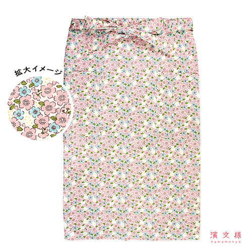 サロンエプロン　愛し桜