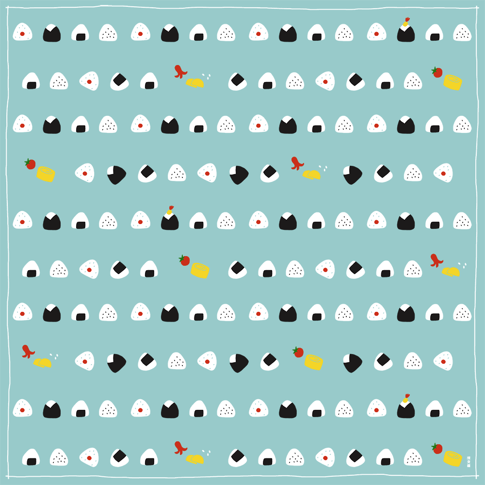 大布　おむすびならべ