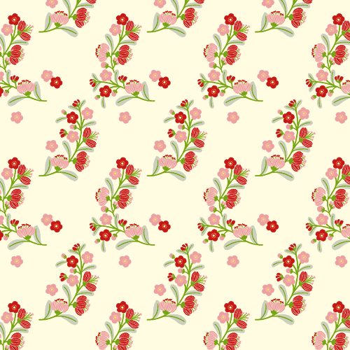 FUROSHIKIクロス　トイフラワー