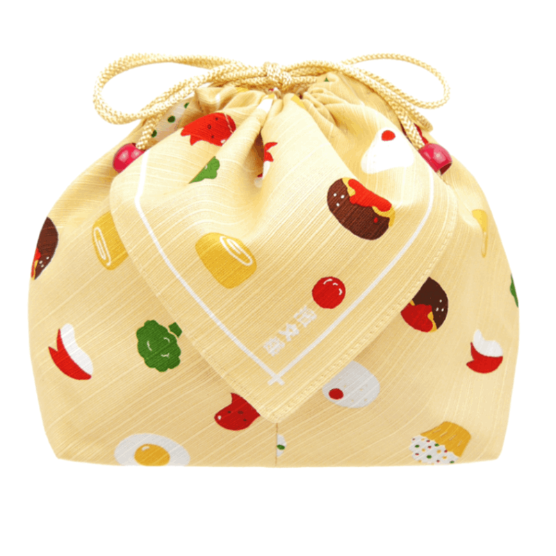 お弁当巾着　お弁当のおかず