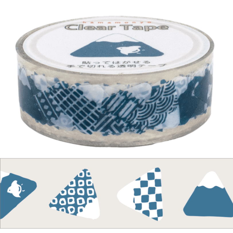 クリアテープ　富士山むすび