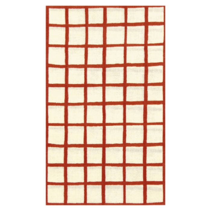 てぬぐい　格子もよう