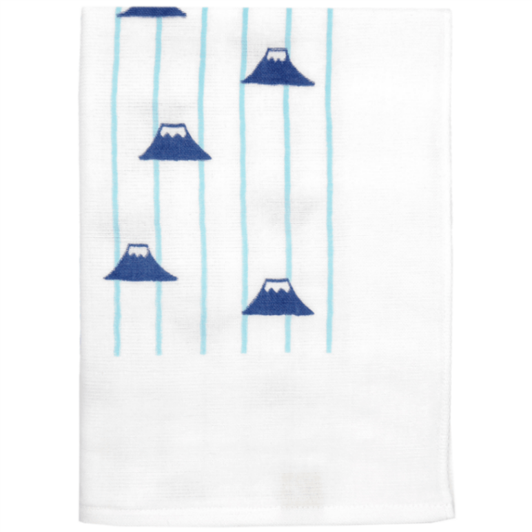 和たおるバスタオル　縦縞富士