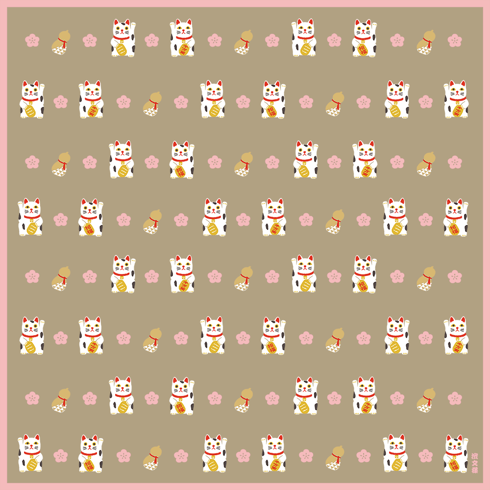 小布　ほっこり招き猫