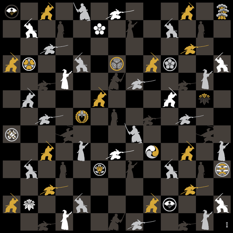 大布　侍紋市松