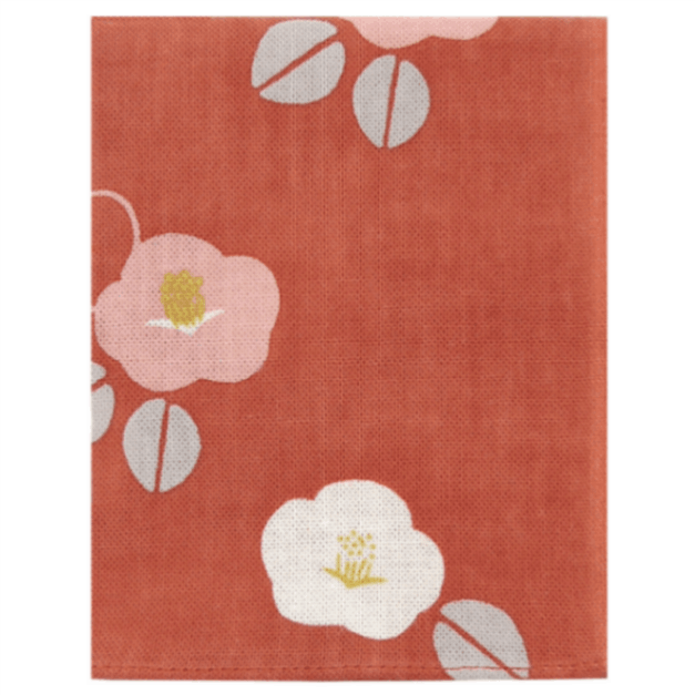 てぬぐいのはんかち　和ごころ椿姫