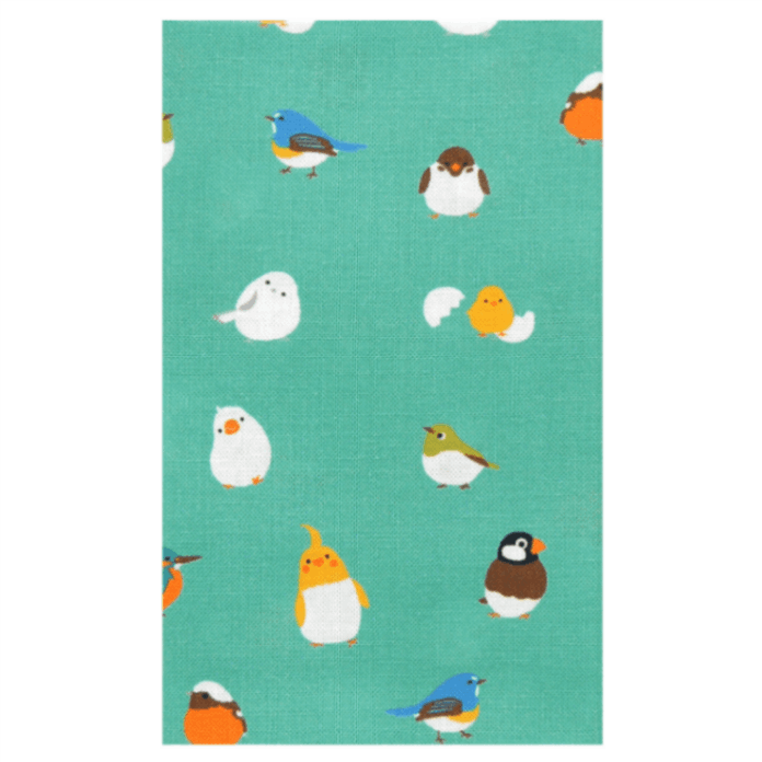 てぬぐい　小鳥さん