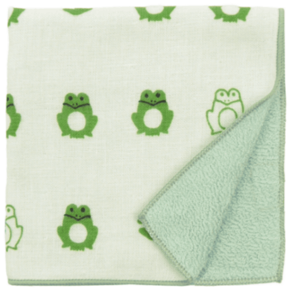 和たおるセミウォッシュ　ぴょこガエル