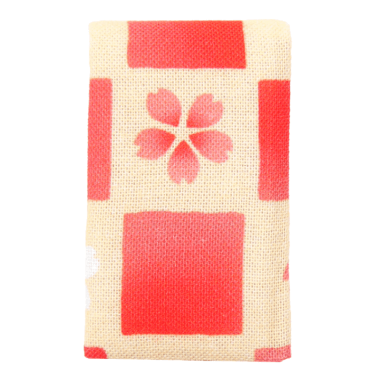 エチケットミラー　ふんわり桜と市松