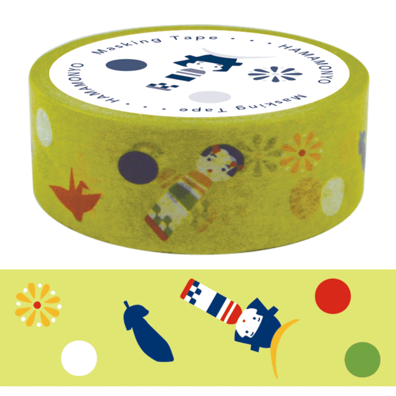 マスキングテープ　仙台ドット