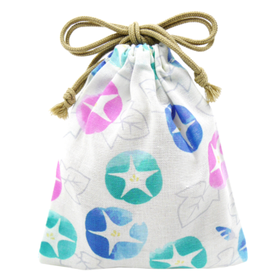 巾着小　あさがお乙女