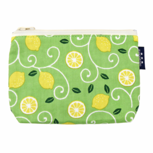 豆ポーチ　レモン唐草