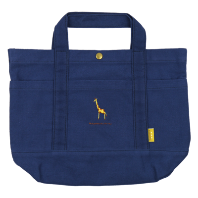 ワンポイント帆布トート　キリン