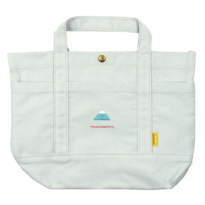 ワンポイント帆布トート　富士山