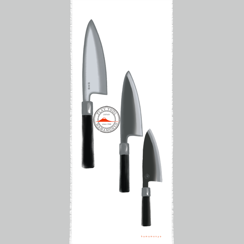 タペストリーてぬぐい　包丁