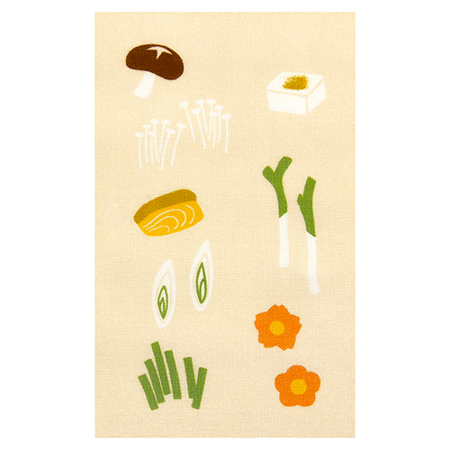 てぬぐい　あったかお鍋