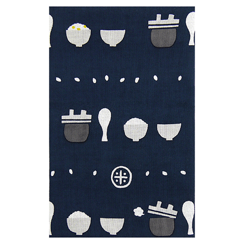 てぬぐい　釜炊きご飯