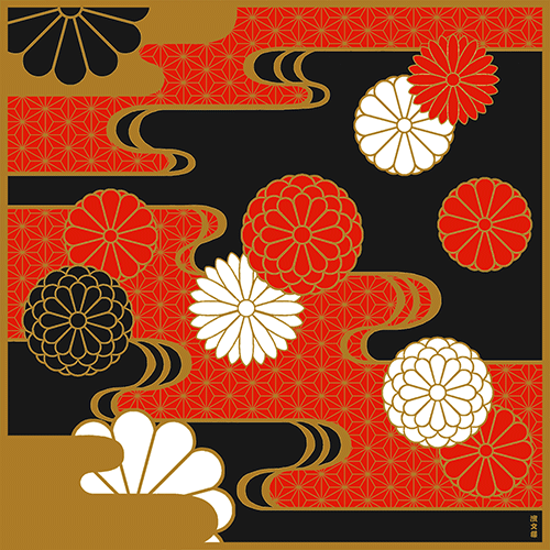 絵小布　菊にしき