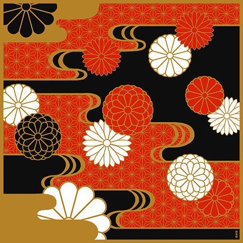 中布　菊にしき