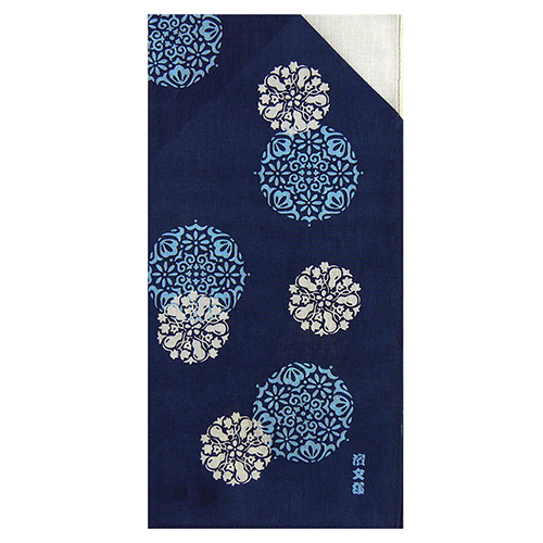 和ちいふ　夢花小紋　紺