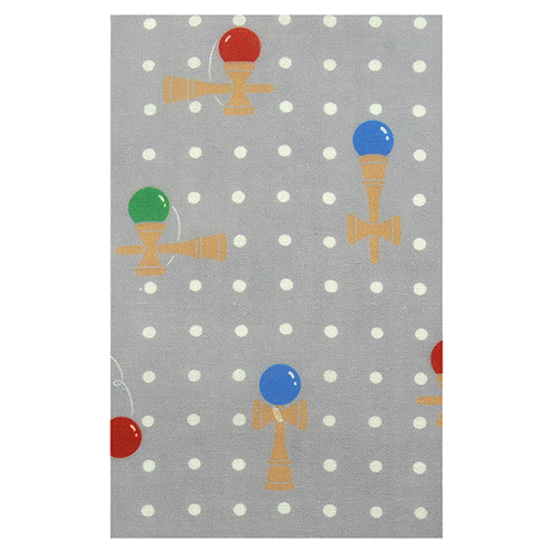 てぬぐい　カラフルけん玉