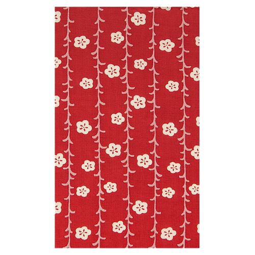 てぬぐい　枝垂れ梅もよう