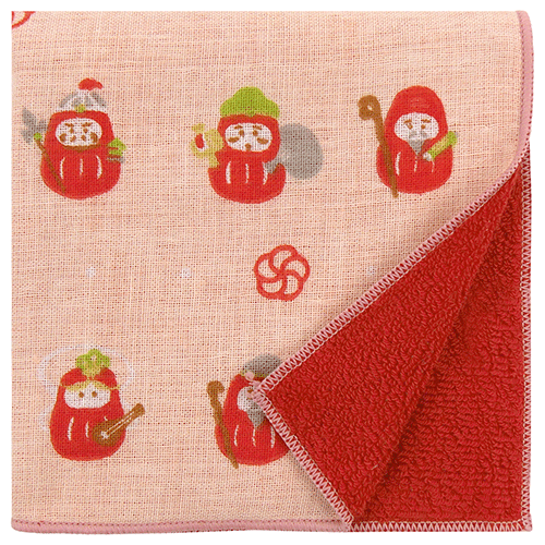 和たおるセミウォッシュ　だるま七福神