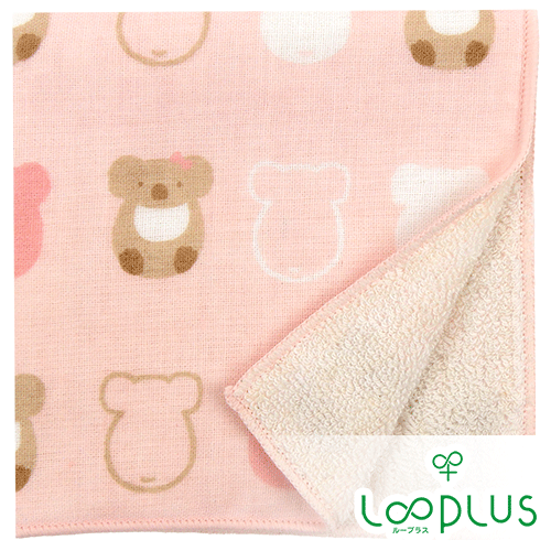 【ループラス】和たおるセミウォッシュ　ほっこりコアラ